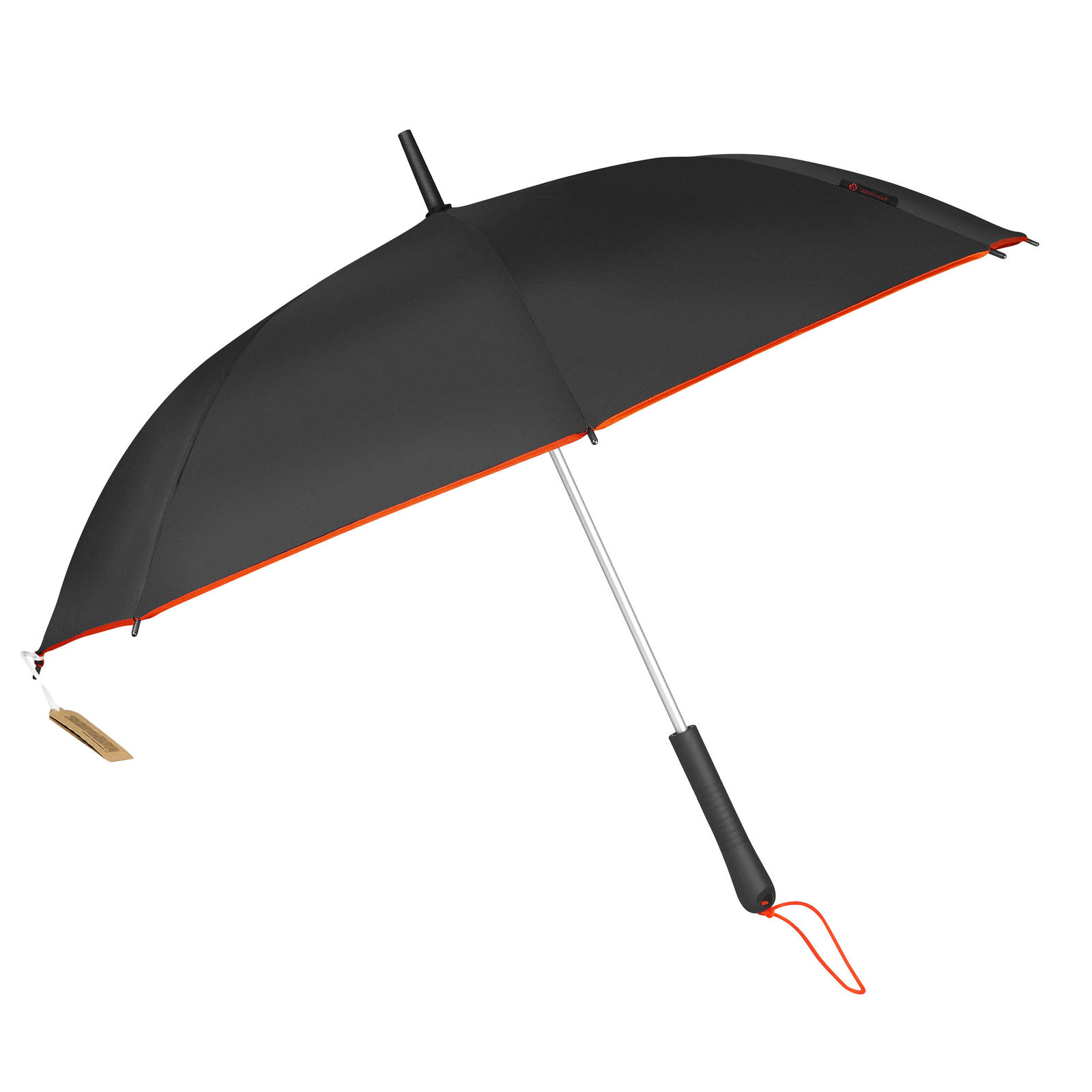 Parapluie Tempete Ecologique Personnalise, Parapluie publicitaire manche  droit, Parapluie personnalisé, KelCom